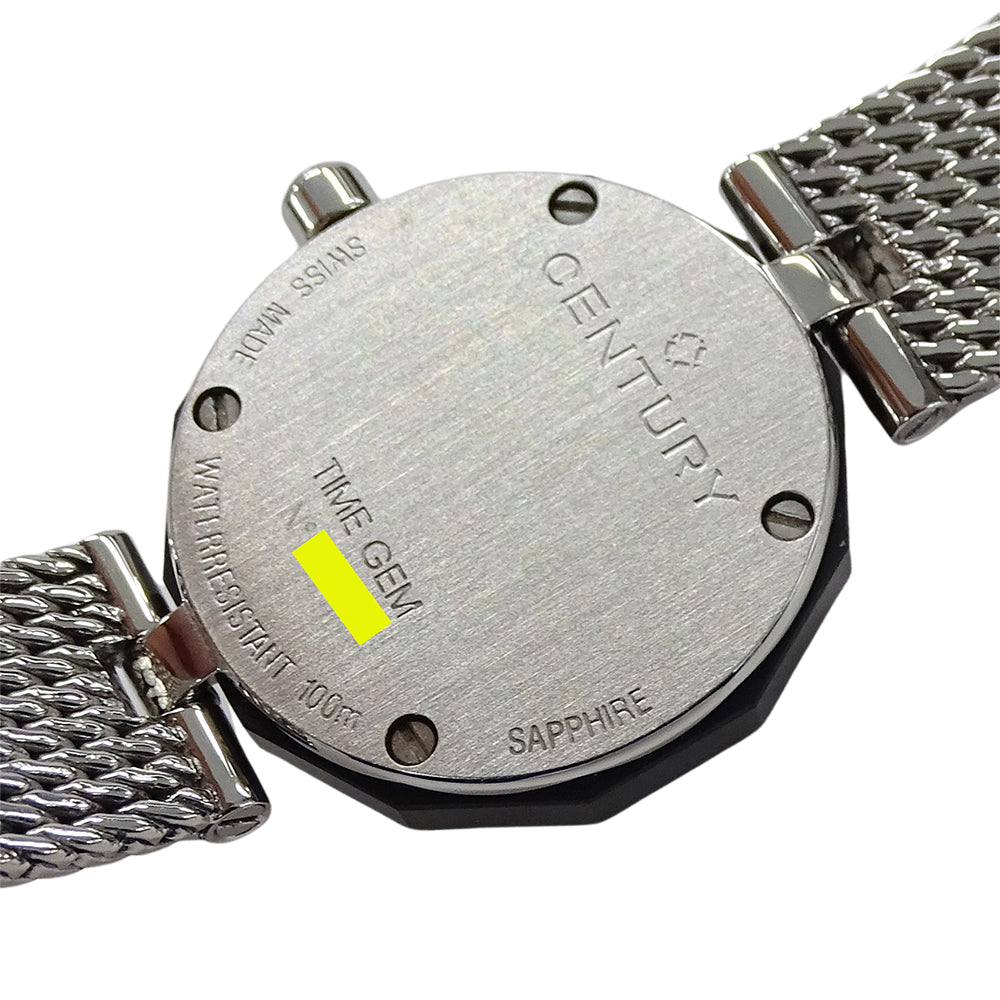 CENTURY センチュリー タイムジェム レディース 腕時計 12Pダイヤモンド クオーツ QZ ステンレス 磨き済み【中古】