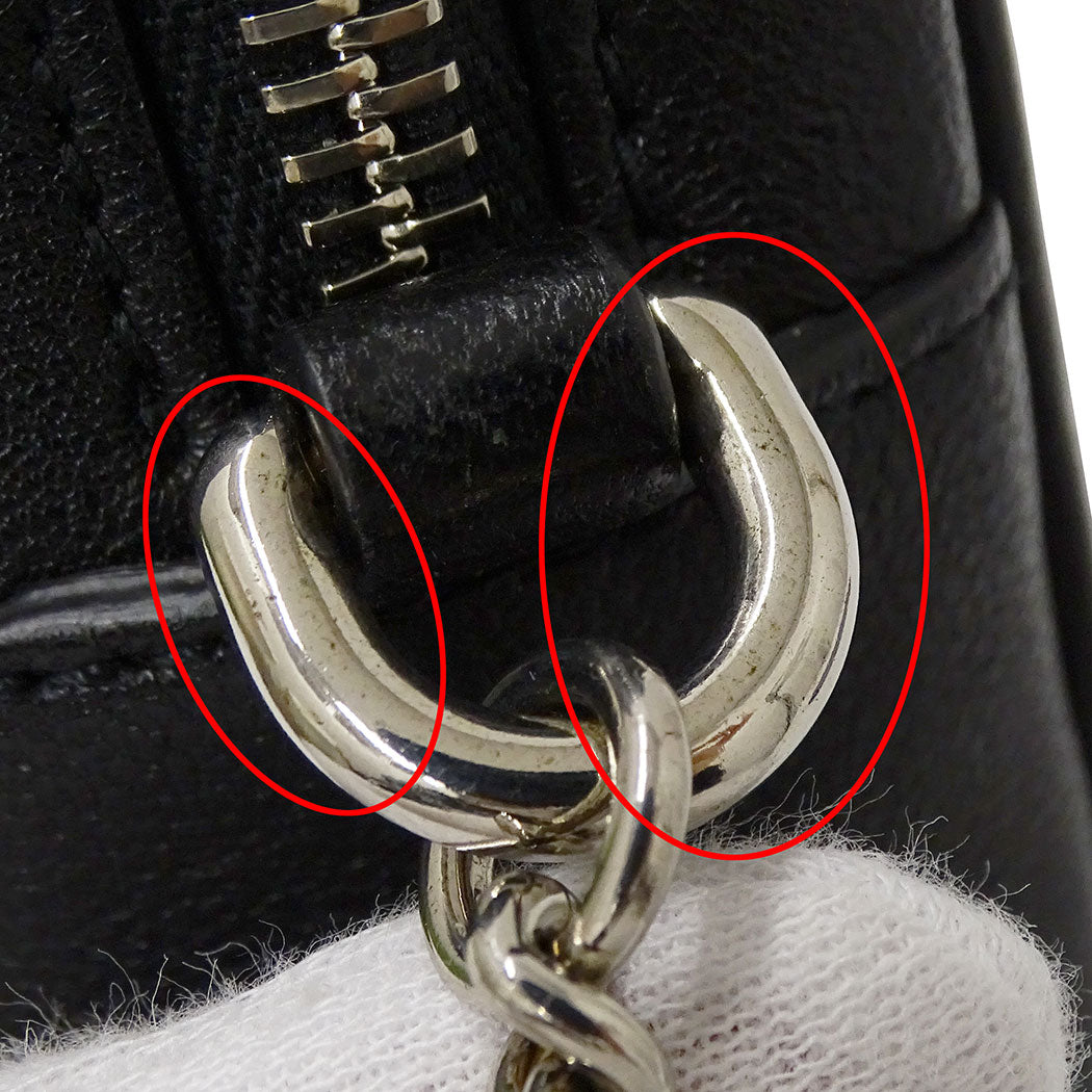 GUCCI グッチ ショルダーバッグ ブロンディ ブラック 760315 レザー レディース 【中古】
