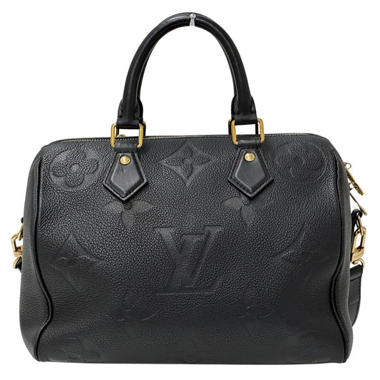 LOUIS VUITTON ルイ・ヴィトン スピーディ バンドリエール 25 2wayバッグ モノグラム アンプラント ノワール M58951 レディース 【中古】