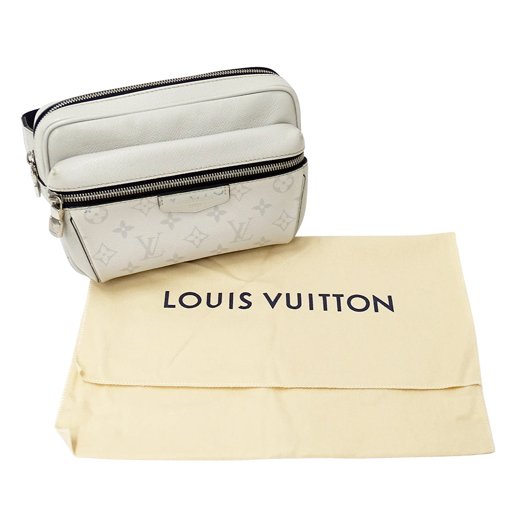 LOUIS VUITTON ルイ・ヴィトン バムバッグ アウトドア ボディ・ウエストバッグ タイガラマ アンタークティカ M30247 メンズ 【中古】