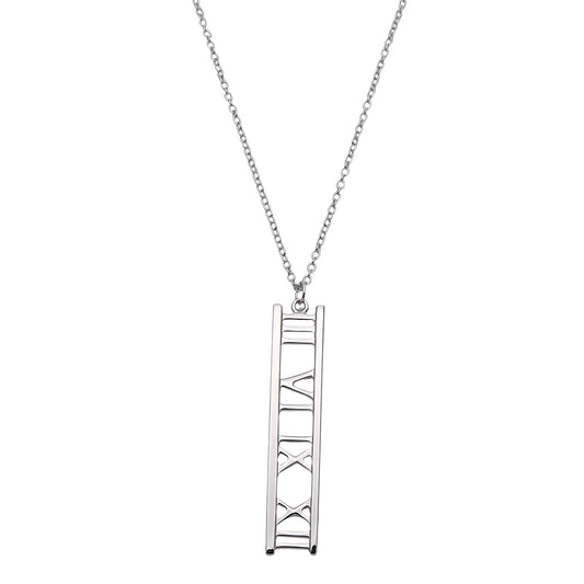 TIFFANY&Co. ティファニー アトラス オープンバー ネックレス 750WG レディース 磨き済み 【中古】