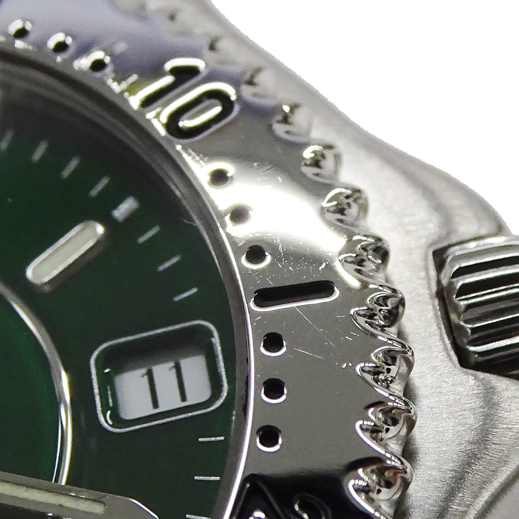 TAG Heuer タグホイヤー セル WG111E メンズ 腕時計 デイト クオーツ SS 磨き済み【中古】