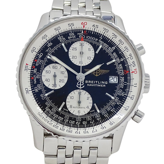 BREITLING ブライトリング オールドナビタイマー A13322 メンズ 腕時計 自動巻き ステンレス 磨き済み 【中古】