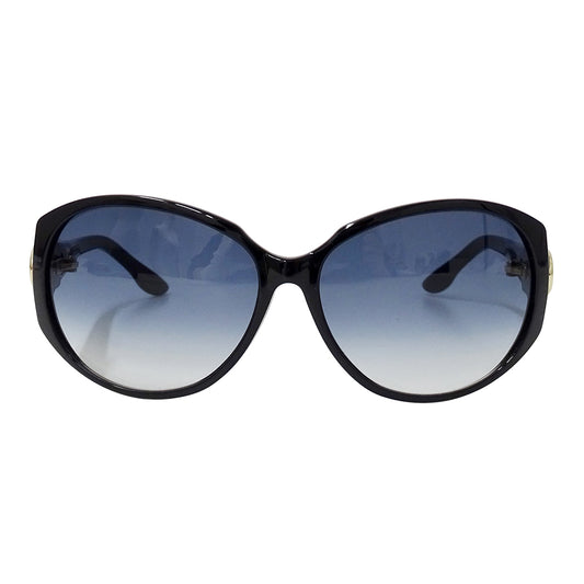 GUCCI グッチ サングラス インターロッキングG ブラック ブルー GG3174 F S レディース 【中古】