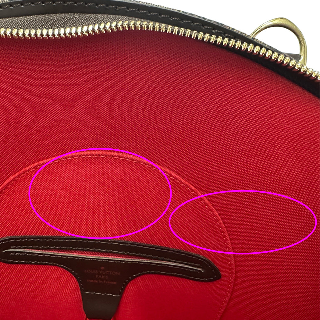 LOUIS VUITTON ルイ・ヴィトン エリプスMM ハンドバッグ ダミエ エベヌ N48067 レディース メンズ 【中古】
