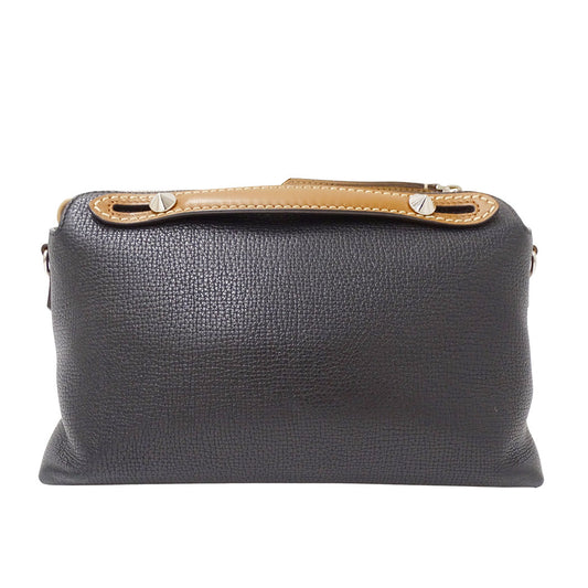 FENDI フェンディ バイザウェイ ミディアム 2wayバッグ ブラック レザー レディース 【中古】