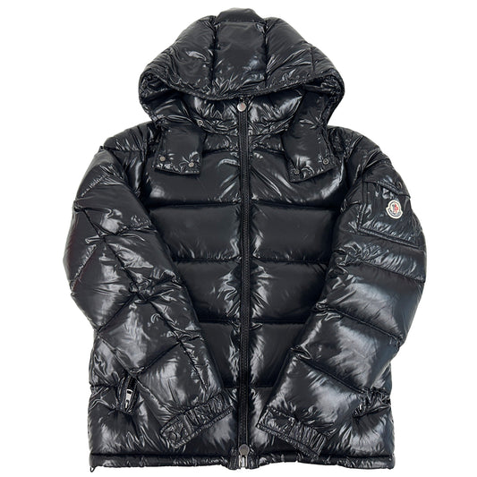 MONCLER モンクレール ダウンジャケット マヤ MAYA ブラック ナイロン メンズ 3 (Lサイズ相当) 【中古】