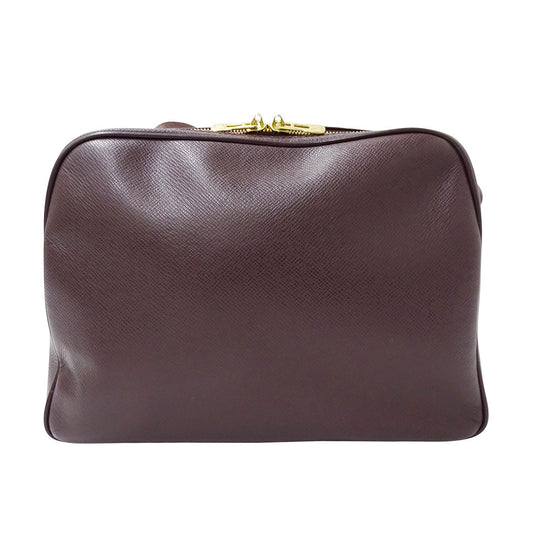 LOUIS VUITTON ルイ・ヴィトン リポーターPM ショルダーバッグ アカジュー M30156 タイガ メンズ 【中古】