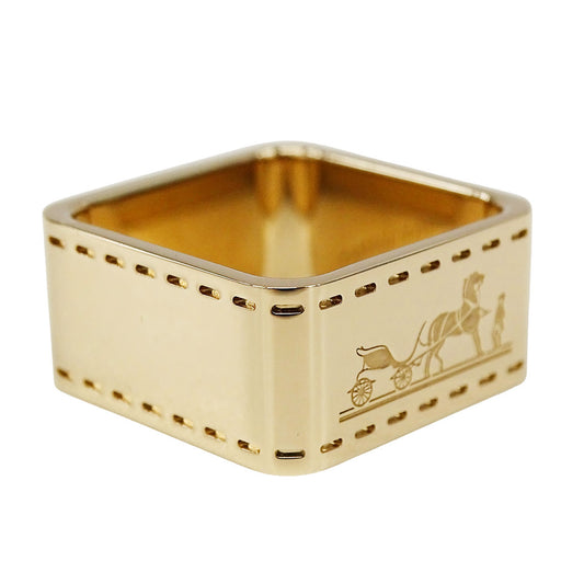 HERMES エルメス ボルデュック スカーフリング ゴールド レディース 【中古】
