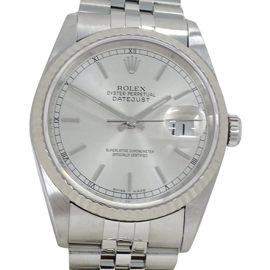 ROLEX ロレックス デイトジャスト 16234 S番 メンズ 腕時計 自動巻き AT SS WG 磨き済み【中古】