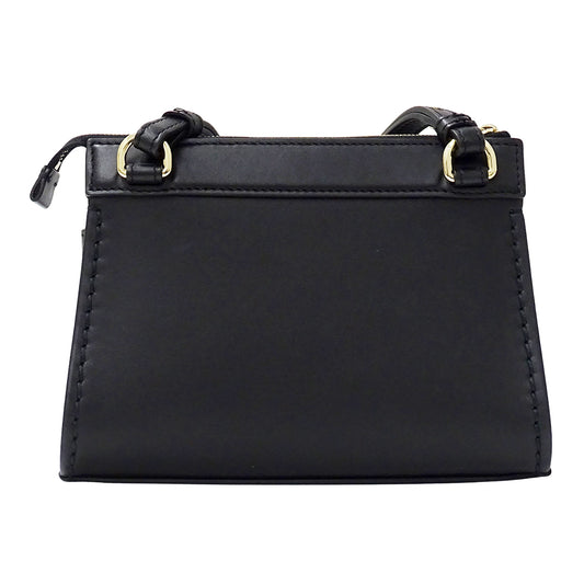 Chloe クロエ エディス ショルダーバッグ ブラック レザー レディース 【中古】
