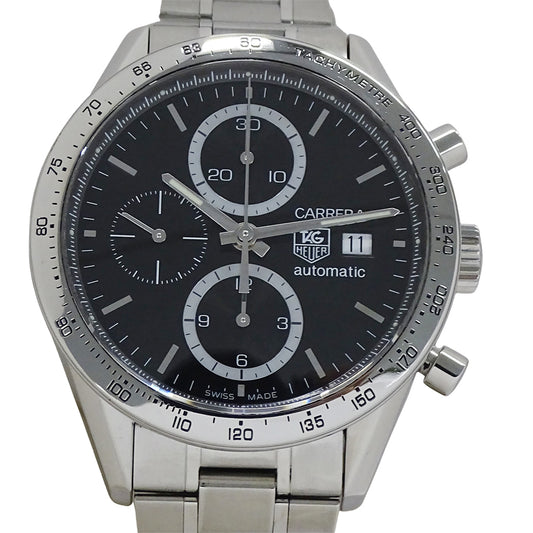 TAG Heuer タグホイヤー カレラ CV2016-1 BA0786 メンズ 腕時計 キャリバー16 自動巻き SS 磨き済み【中古】