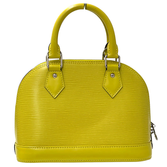 LOUIS VUITTON ルイ・ヴィトン アルマBB 2wayバッグ エピ ピスタッシュ M40981 エピレザー レディース 【中古】