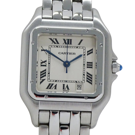 Cartier カルティエ パンテール MM W25054P5 ボーイズ 腕時計 デイト クオーツ SS 磨き済み【中古】