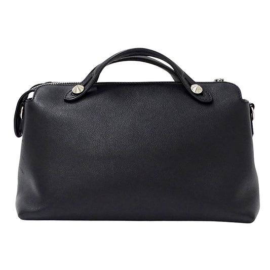 FENDI フェンディ バイザウェイ ミディアム 2wayバッグ ブラック 8BL124 レザー レディース 【中古】