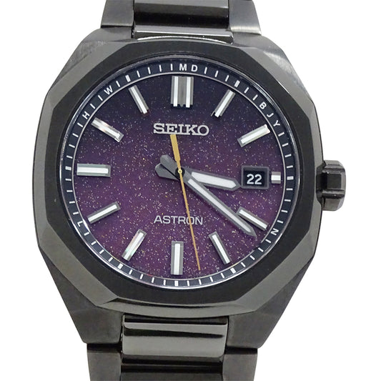 SEIKO セイコー アストロン ネクスターStarry Sky 2025限定モデル 7B72-0AM0 SBXY091 メンズ 腕時計 ソーラー 電波 チタン【中古】