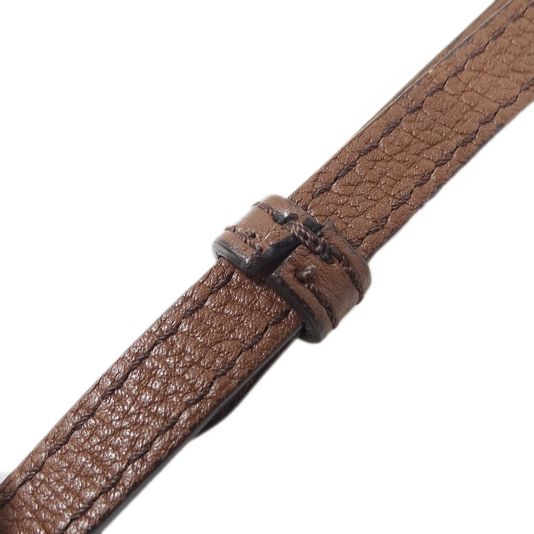 BURBERRY バーバリー ショルダーバッグ ブラウン キャンバス レディース 【中古】