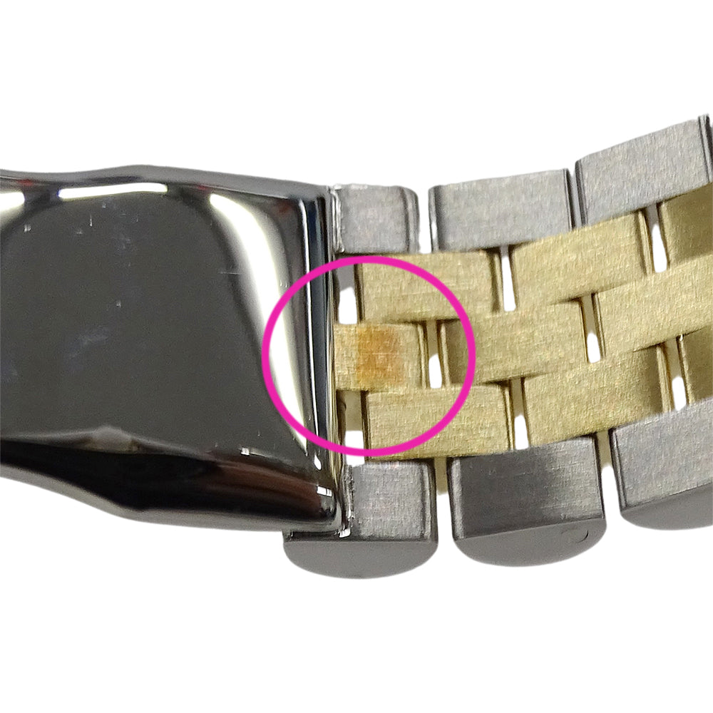 ROLEX ロレックス デイトジャスト 126233 ランダム番 メンズ 腕時計 Ⅵ･Ⅸダイヤモンド 自動巻き SS YG OH･磨き済み【中古】