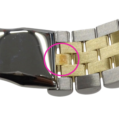 ROLEX ロレックス デイトジャスト 126233 ランダム番 メンズ 腕時計 Ⅵ･Ⅸダイヤモンド 自動巻き SS YG OH･磨き済み【中古】