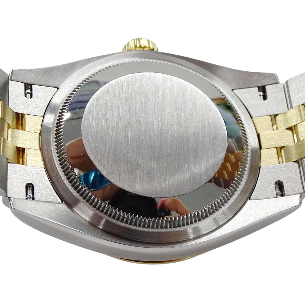 ROLEX ロレックス デイトジャスト 126233 ランダム番 メンズ 腕時計 Ⅵ･Ⅸダイヤモンド 自動巻き SS YG OH･磨き済み【中古】