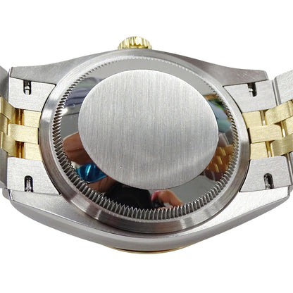ROLEX ロレックス デイトジャスト 126233 ランダム番 メンズ 腕時計 Ⅵ･Ⅸダイヤモンド 自動巻き SS YG OH･磨き済み【中古】