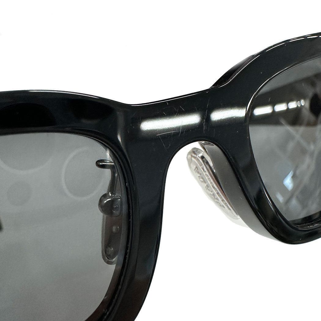 PRADA プラダ GG サングラス ブラック SPR B06-F レディース メンズ 【中古】