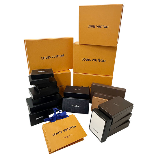 LOUIS VUITTON ルイ・ヴィトン グッチ シャネル プラダ 空箱おまとめ ショッパー 計36品 空箱 レディース メンズ 【中古】