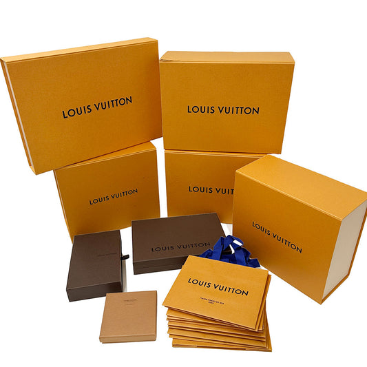 LOUIS VUITTON ルイ・ヴィトン グッチ シャネル プラダ 空箱おまとめ ショッパー 計36品 空箱 レディース メンズ 【中古】