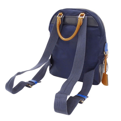 Tory Burch トリーバーチ リュック ネイビー ナイロン レディース 【中古】