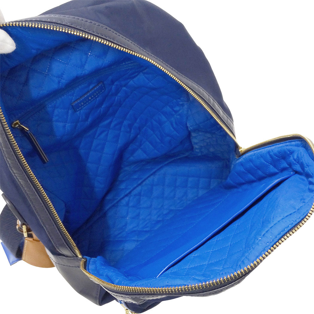Tory Burch トリーバーチ リュック ネイビー ナイロン レディース 【中古】