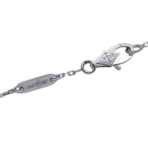 Van Cleef & Arpels ヴァンクリーフ＆アーペル フリヴォル ミニ ブレスレット 750WG ホワイトゴールド ダイヤモンド レディース 磨き済み 【中古】