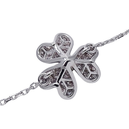 Van Cleef & Arpels ヴァンクリーフ＆アーペル フリヴォル ミニ ブレスレット 750WG ホワイトゴールド ダイヤモンド レディース 磨き済み 【中古】