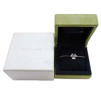 Van Cleef & Arpels ヴァンクリーフ＆アーペル フリヴォル ミニ ブレスレット 750WG ホワイトゴールド ダイヤモンド レディース 磨き済み 【中古】