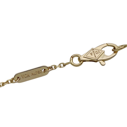 Van Cleef & Arpels ヴァンクリーフ＆アーペル フリヴォル ミニ ブレスレット 750YG イエローゴールド ダイヤモンド レディース 磨き済み 【中古】