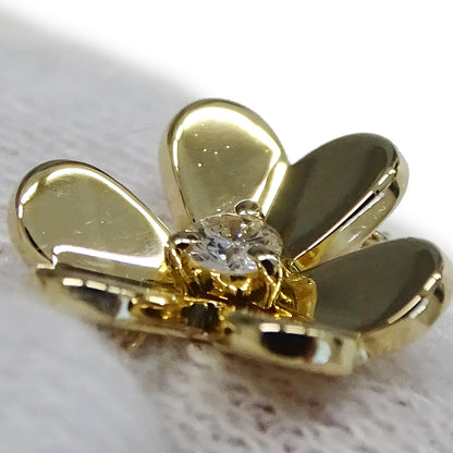 Van Cleef & Arpels ヴァンクリーフ＆アーペル フリヴォル ミニ ブレスレット 750YG イエローゴールド ダイヤモンド レディース 磨き済み 【中古】