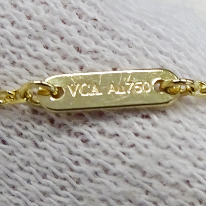 Van Cleef & Arpels ヴァンクリーフ＆アーペル フリヴォル ミニ ブレスレット 750YG イエローゴールド ダイヤモンド レディース 磨き済み 【中古】