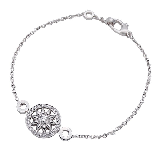 HARRY WINSTON ハリー・ウィンストン ウィンストン ゲート ブレスレット PT950 プラチナ ダイヤモンド レディース 磨き済み 【中古】