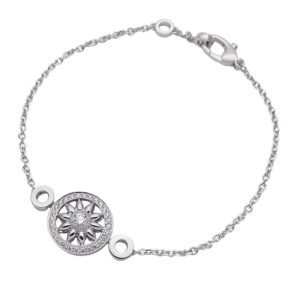 HARRY WINSTON ハリー・ウィンストン ウィンストン ゲート ブレスレット PT950 プラチナ ダイヤモンド レディース 磨き済み 【中古】
