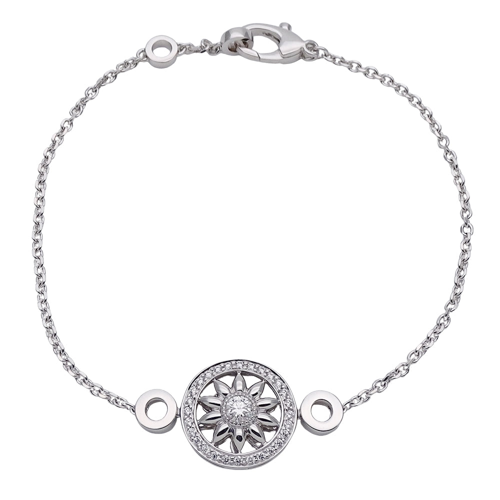 HARRY WINSTON ハリー・ウィンストン ウィンストン ゲート ブレスレット PT950 プラチナ ダイヤモンド レディース 磨き済み 【中古】