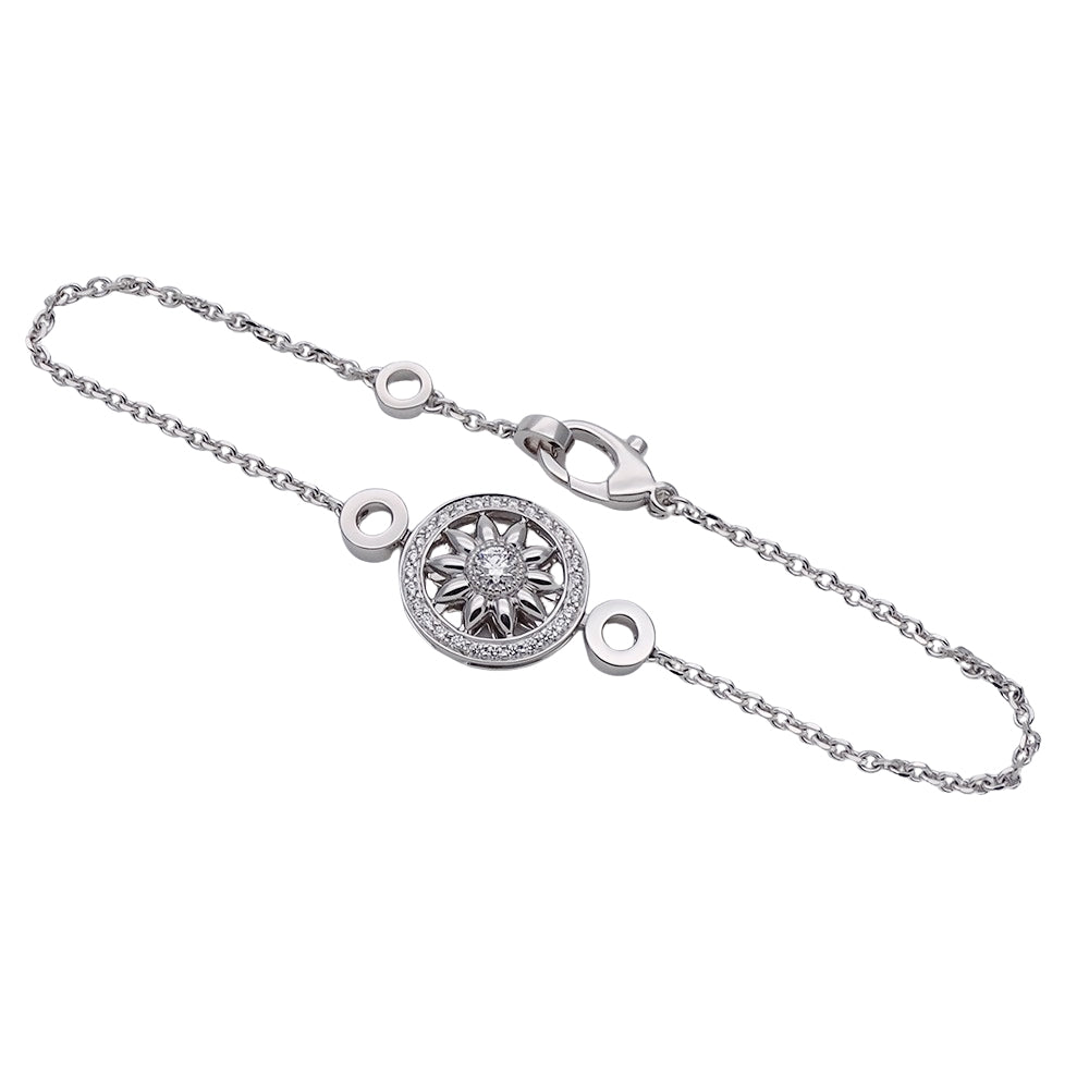 HARRY WINSTON ハリー・ウィンストン ウィンストン ゲート ブレスレット PT950 プラチナ ダイヤモンド レディース 磨き済み 【中古】