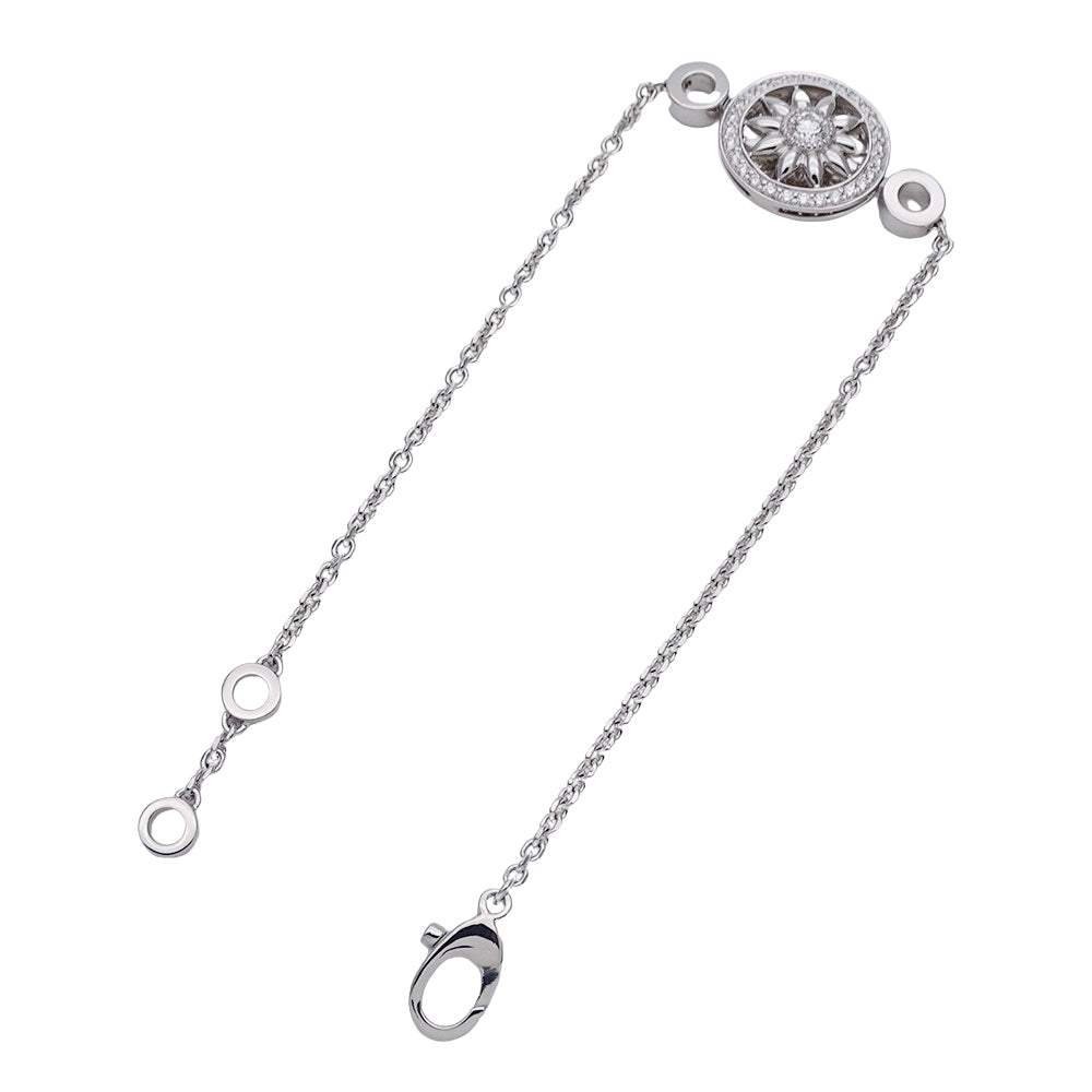 HARRY WINSTON ハリー・ウィンストン ウィンストン ゲート ブレスレット PT950 プラチナ ダイヤモンド レディース 磨き済み 【中古】