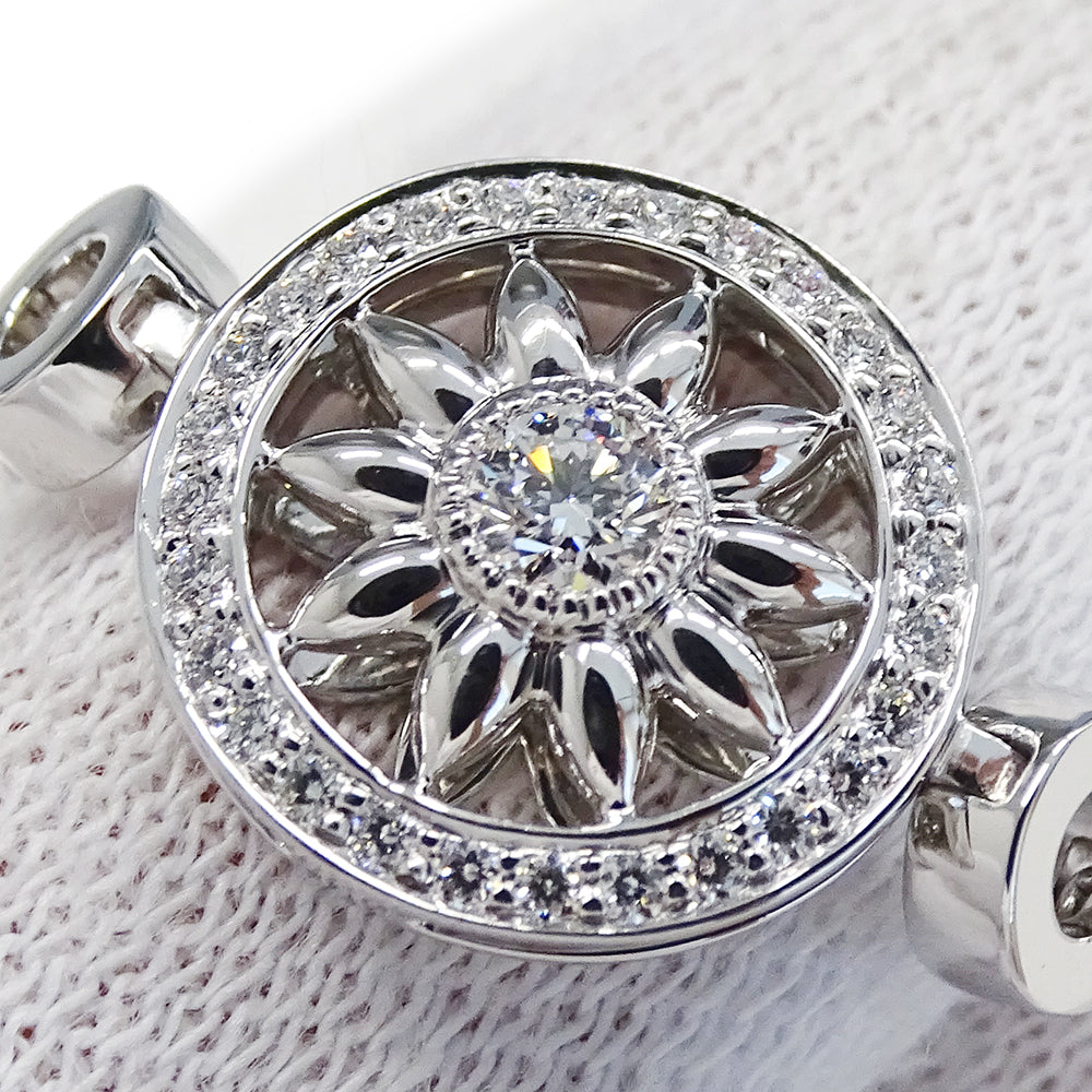 HARRY WINSTON ハリー・ウィンストン ウィンストン ゲート ブレスレット PT950 プラチナ ダイヤモンド レディース 磨き済み 【中古】