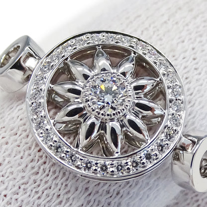 HARRY WINSTON ハリー・ウィンストン ウィンストン ゲート ブレスレット PT950 プラチナ ダイヤモンド レディース 磨き済み 【中古】