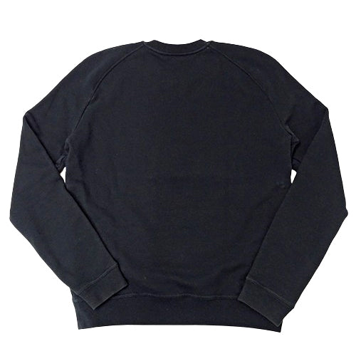 FENDI フェンディ 長袖Ｔシャツ ブラック シルバー コットン レディース メンズ 【中古】