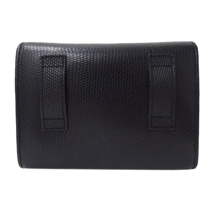 Ferragamo フェラガモ ショルダーバッグ ヴァラリボン ブラック レザー レディース 【中古】