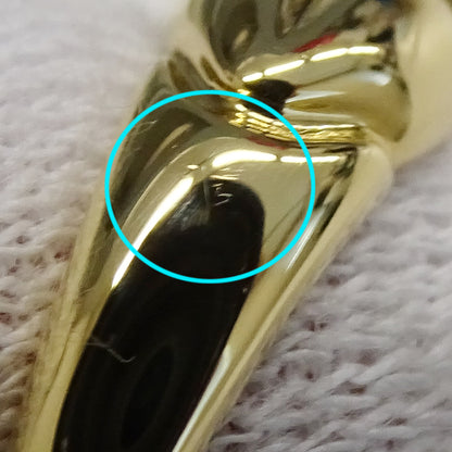 BVLGARI ブルガリ パッソドッピオ リング 指輪 750YG イエローゴールド パール レディース 【中古】
