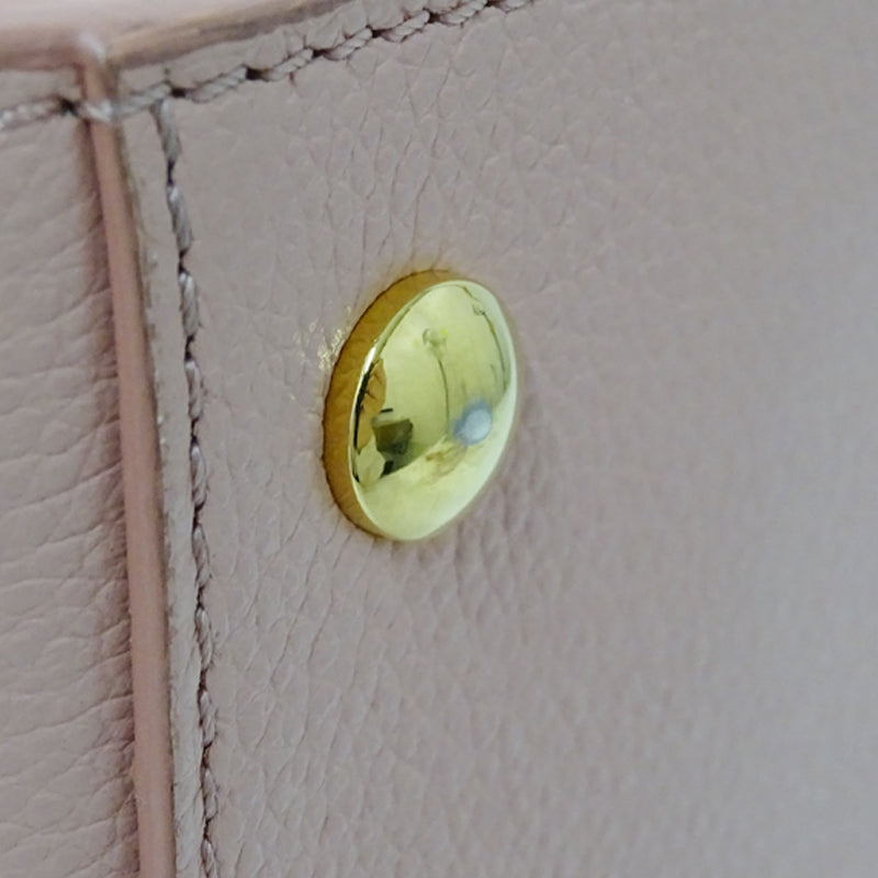 BURBERRY バーバリー 2wayバッグ ピンク レザー レディース 【中古】