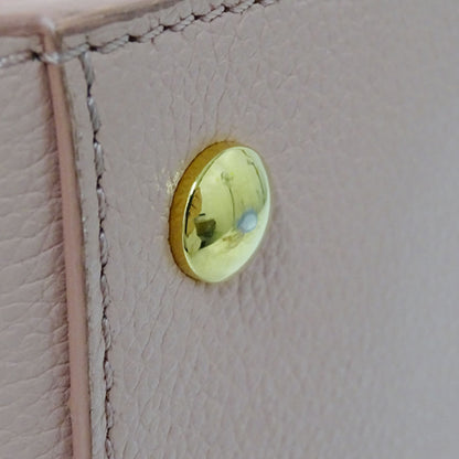 BURBERRY バーバリー 2wayバッグ ピンク レザー レディース 【中古】