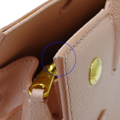 BURBERRY バーバリー 2wayバッグ ピンク レザー レディース 【中古】