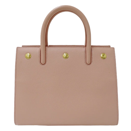 BURBERRY バーバリー 2wayバッグ ピンク レザー レディース 【中古】